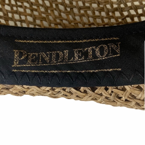 Pendleton Straw Cabby Hat EUC - Picture 8 of 9